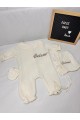 Müslin Tulum Takımı Fırfırlı 3 lü set Müslin Tulum Takımı Fırfırlı 3 lü set