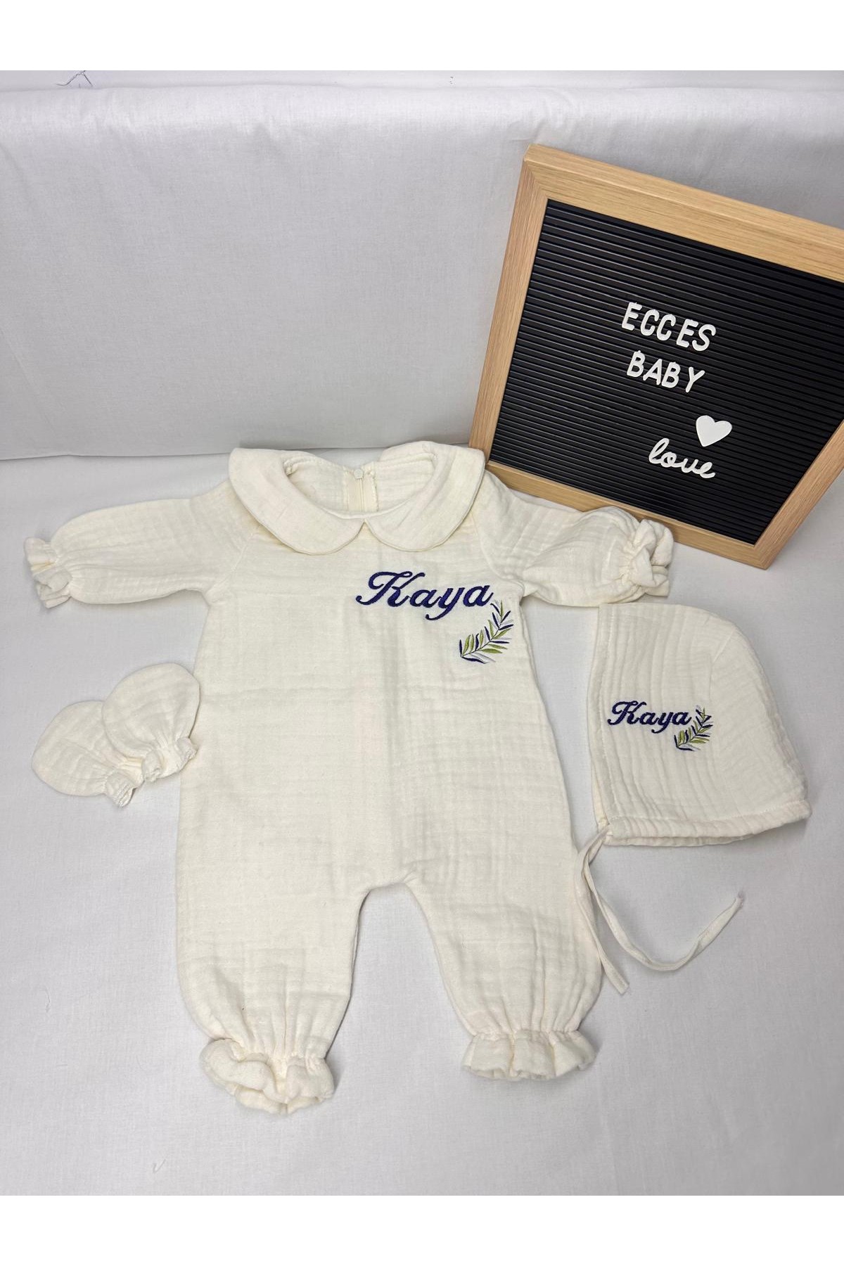 Müslin Tulum Takımı 3 lü set Müslin Tulum Takımı 3 lü set