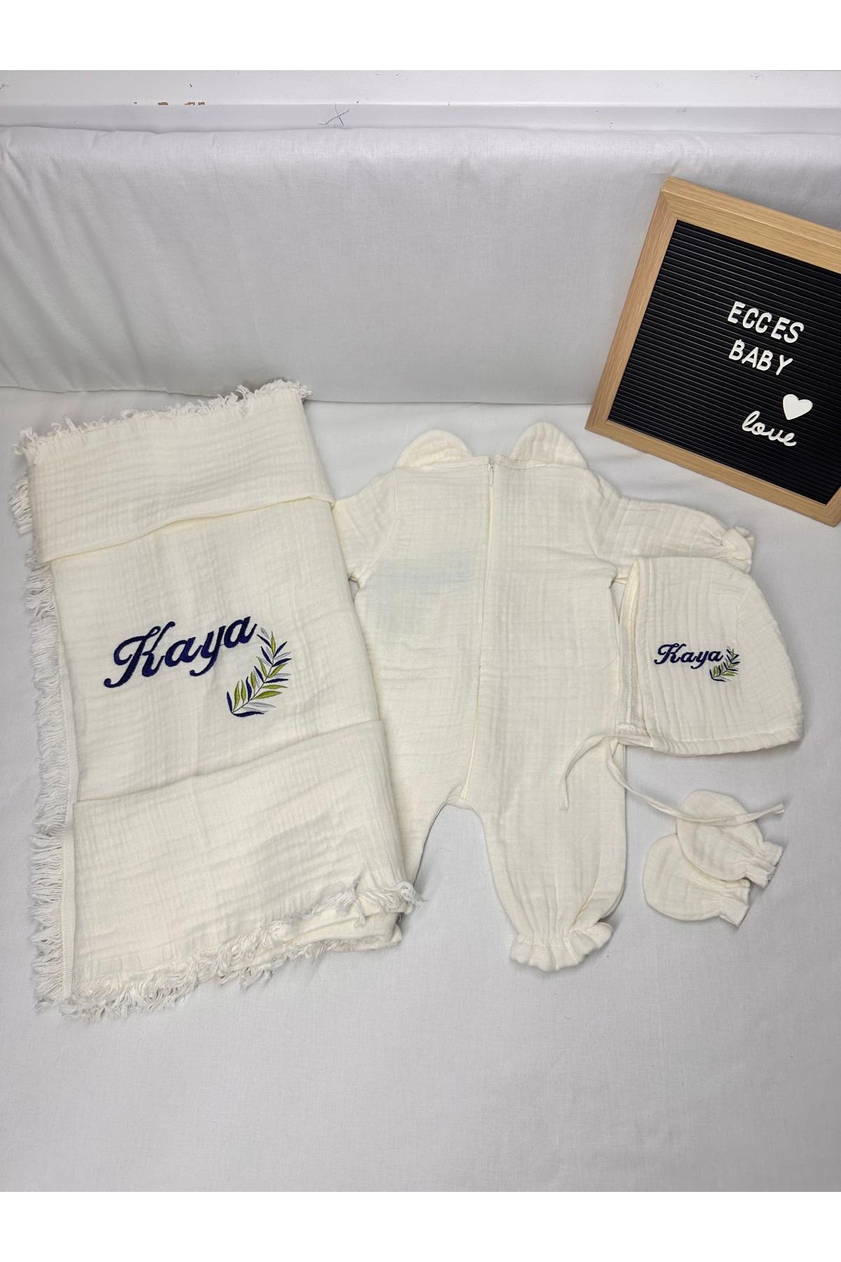 Müslin Tulum Takımı 4 lü set Müslin Tulum Takımı 4 lü set