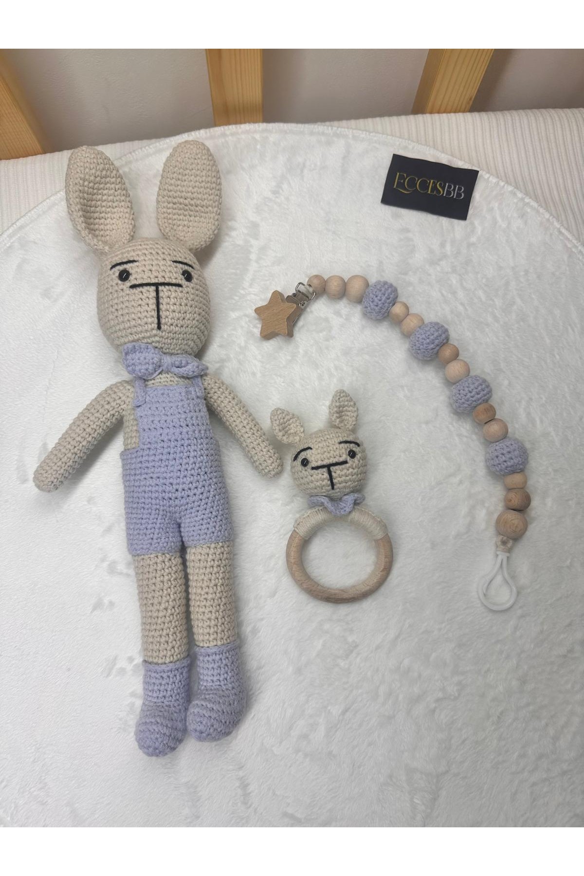 UYKU ARKADAŞI AMİGURUMİ SET BEBE MAVİSİ ERKEK OYUNCAK BEBEK UYKU ARKADAŞI AMİGURUMİ SET BEBE MAVİSİ ERKEK OYUNCAK BEBEK